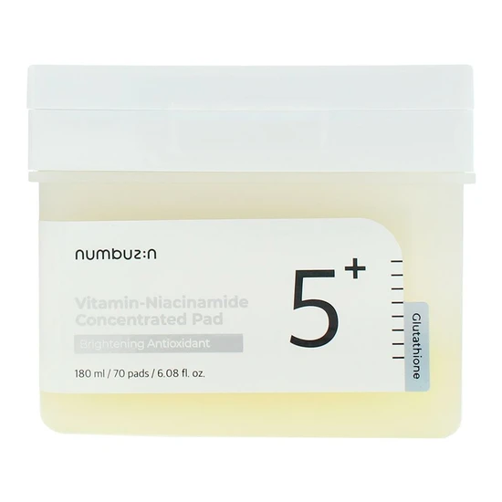 Numbuzin No.5 Vitamin-Niacinamide Concentrated Pads 70 Pads