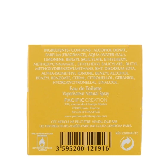 Lolita Lempicka Elle L'aime Edition d'Ete Eau De Toilette 80ml