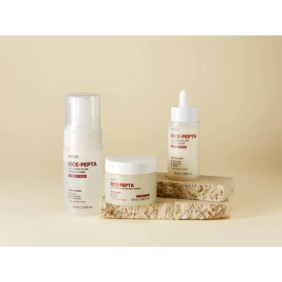 Nacific Rice Pepta Collagen Glow Bouncy Cream 50ml