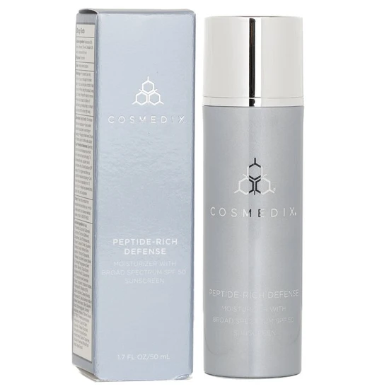 CosMedix Peptide Rich Defence Moisturiser SPF 50 50ml