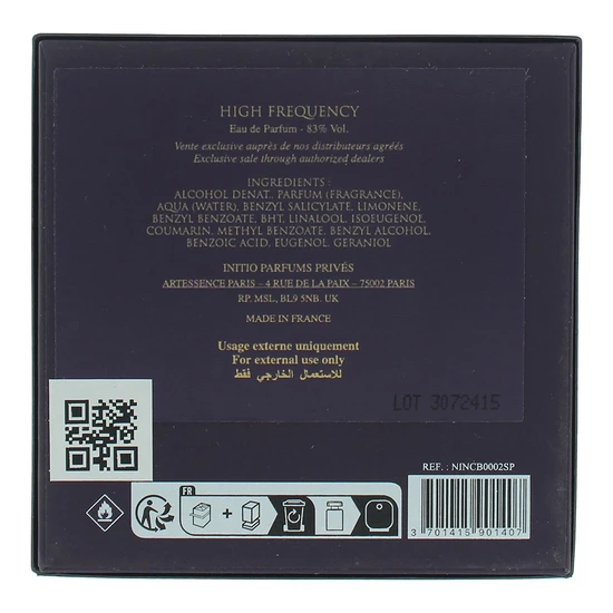 Initio High Frequency Eau De Parfum 90ml