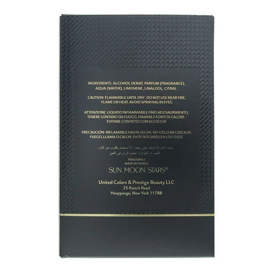 United Colors & Prestige Beauty Sun Moon Stars Pour Homme Eau De Parfum Him 100ml
