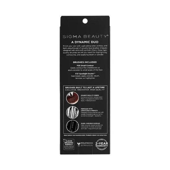 Sigma Beauty Sculpt + Glow Brush Duo