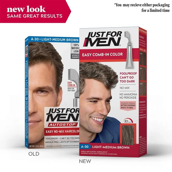 Just For Men Original Formula Men's Hair Colour Light Brown