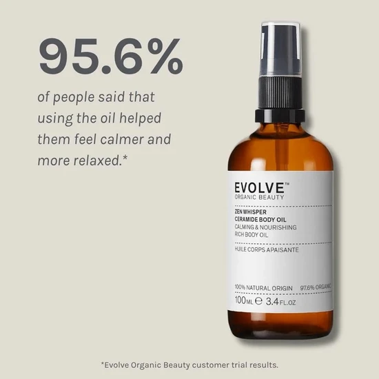 Evolve Beauty Zen Whisper Ceramide Body Oil 100ml