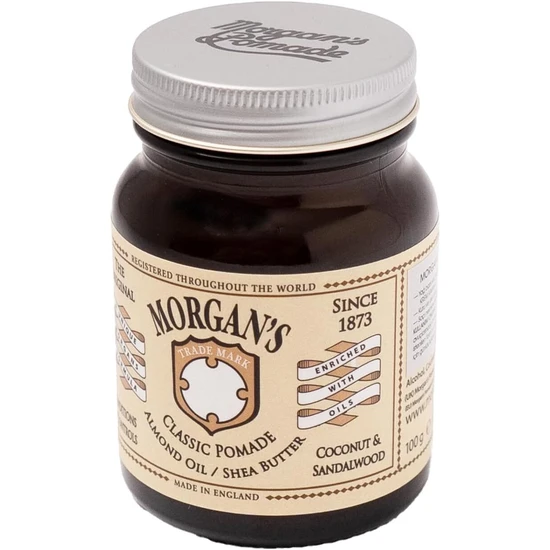 Morgans Classic Pomade With Almond & Shea Butter 100g