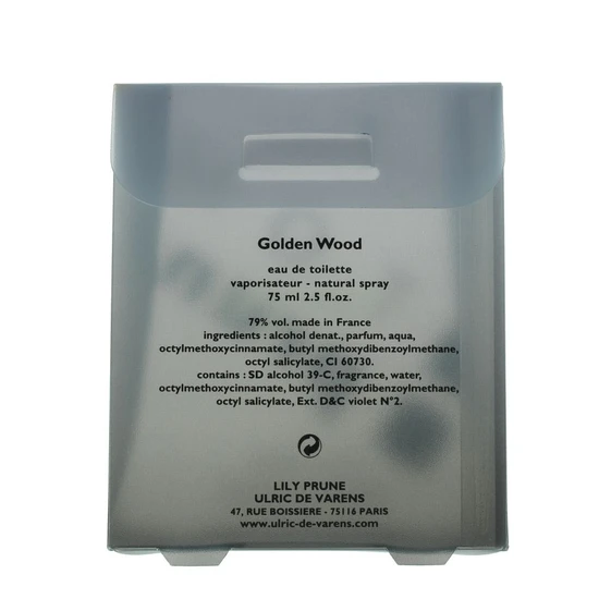 Tom Prune Golden Wood Eau De Toilette 75ml