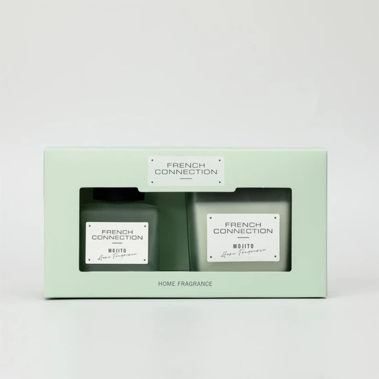 French Connection Autumn Collection Mango Mojito Diffuser + Candle 200g