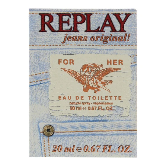 Replay Jeans Original Eau De Toilette 20ml