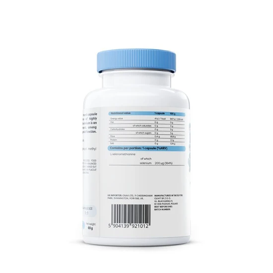 Osavi Selenium 200mcg 180 Vegan Capsules