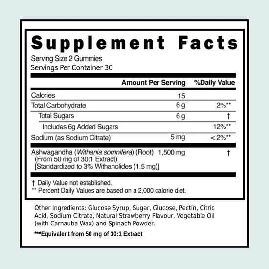 Feel Gud Ashwagandha Gummies 1 Bottle