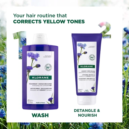 Klorane Shampoo With Organic Centaury 400ml