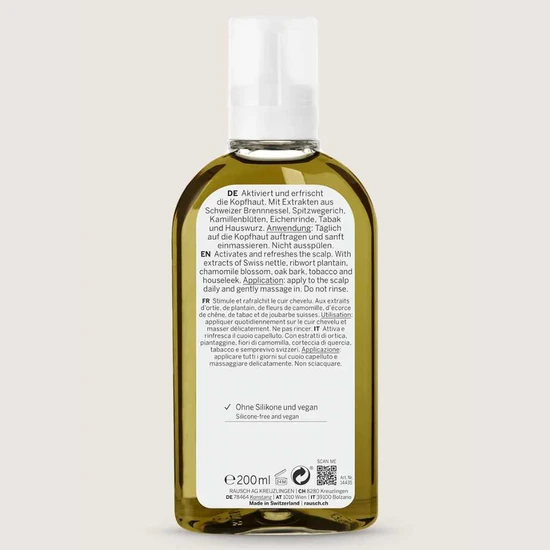 Rausch Swiss Herbal Hair Tonic For Healthy Hair 200ml