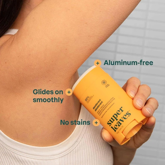 Attitude Super Leaves Deodorant Aluminum-Free Orange Blossom & Eucalyptus 75g