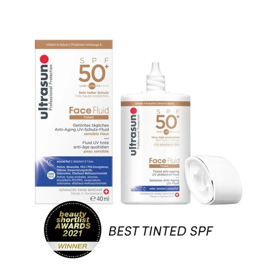Ultrasun Tinted Face Fluid SPF 50+ Honey
