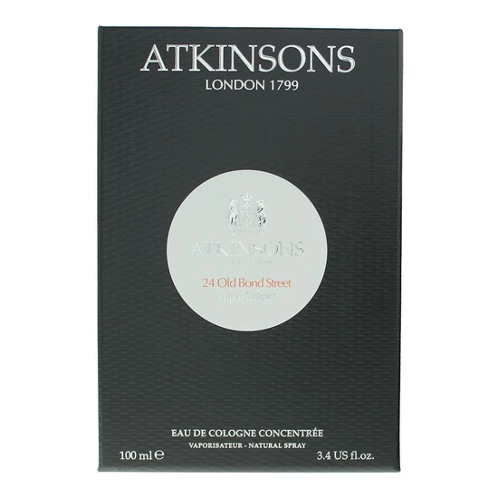 Atkinsons 24 Old Bond Street Triple Extract Eau De Cologne 100ml