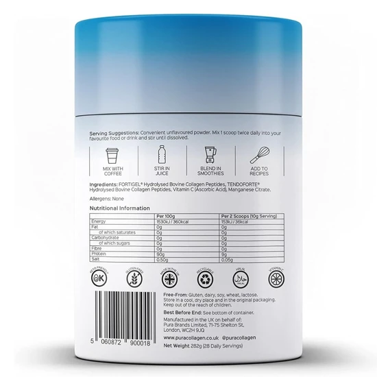 Pura Collagen Flex+ Advanced Collagen PLUS Formula 282g