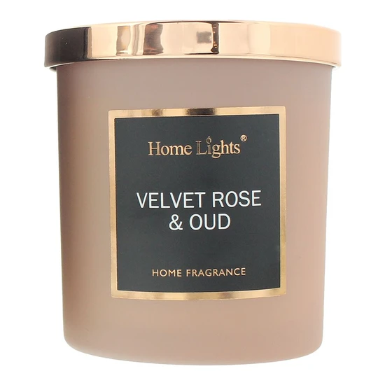 Home Lights Velvet Rose & Oud Candle 215g