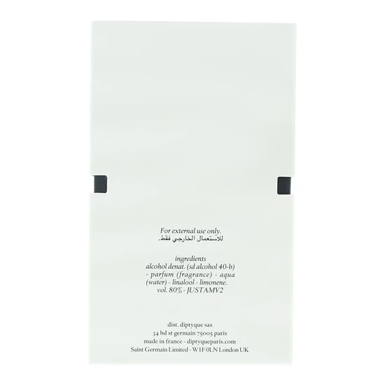 Diptyque Tam Dao Eau De Toilette 50ml