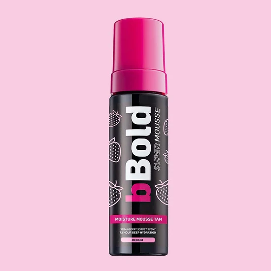bBold Throwback Strawberry Sorbet Super Mousse Dark