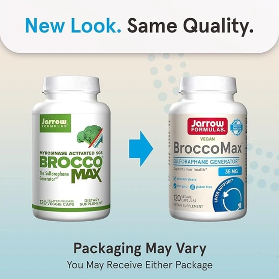 Jarrow Formulas BroccoMax 120 Veg Caps