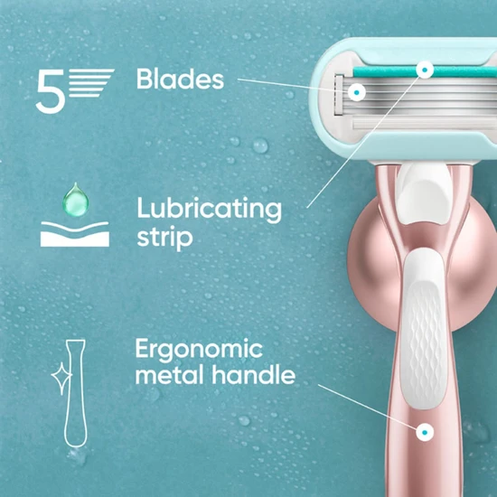 Gillette PRO Smooth Sensitive Razor Blades Refills 3 Blades