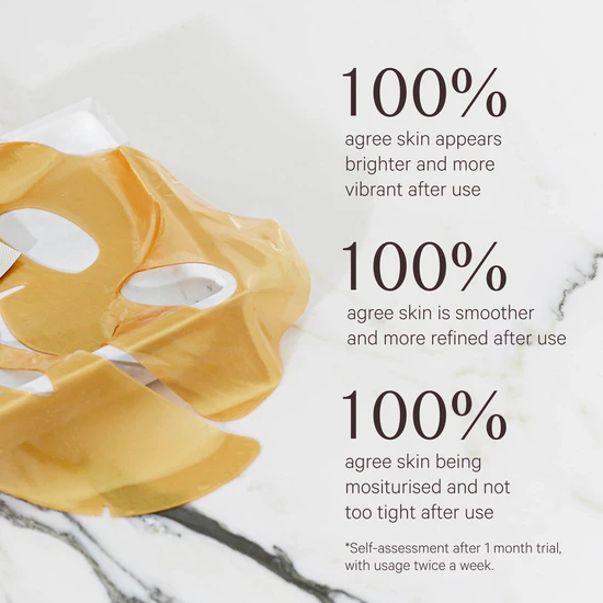 MZ Skin Hydra Lift Golden Facial Treatment Mask 1 Mask