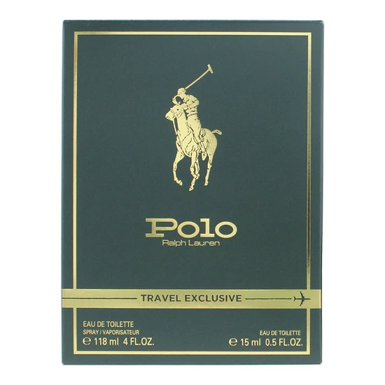 Ralph Lauren Polo Green Gift Set 118ml EDT + 15ml EDT