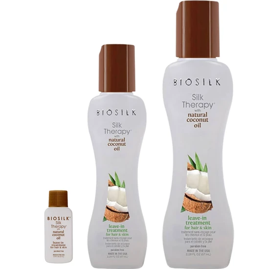 Farouk Systems Biosilk Silk Therapy Leave-In Treatment With Natural Coconut Oil 67ml