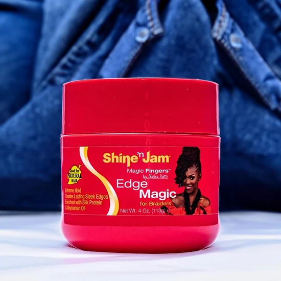 Ampro Shine 'n Jam Magic Fingers Edge Control 4oz