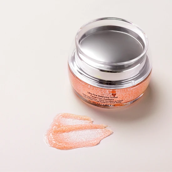 Symbiosis [Hyaluronic Acid + Papaya Glycolic Extract] Ultra Fine Balancing Sorbet Facial Cryo-Exfoliator Signature Pack