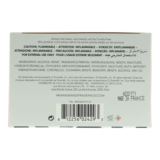 ARIANA GRANDE Thank U Next Eau De Parfum 30ml