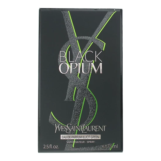 Yves Saint Laurent Black Opium Illicit Green Eau De Parfum 75ml