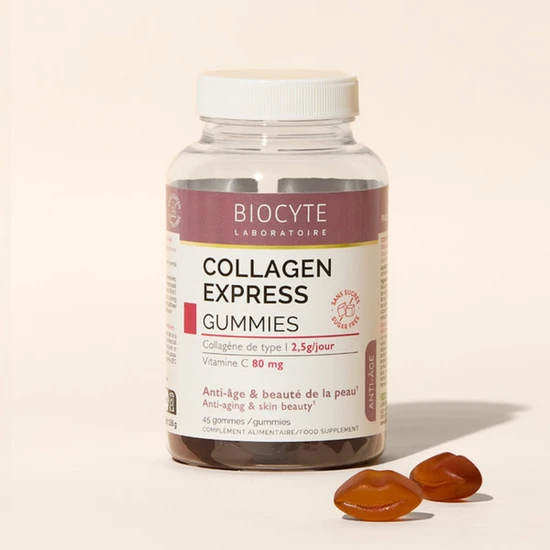 Biocyte Collagen Express Anti-Ageing & Skin Beauty Gummies 45 Gummies