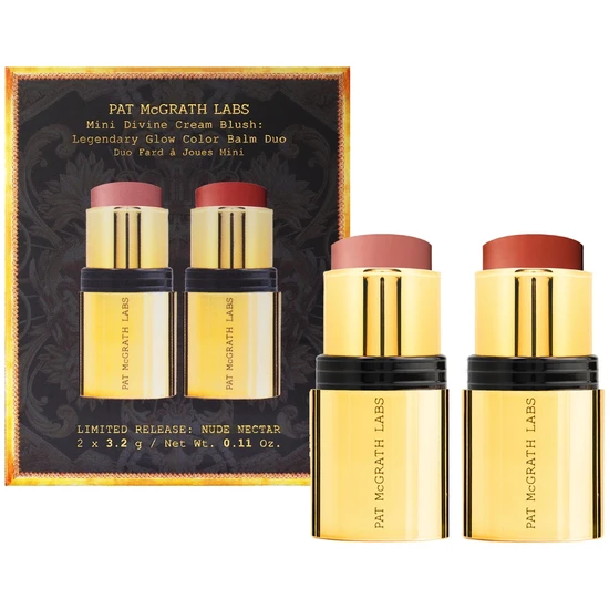 Pat McGrath Labs Mini Divine Cream Blush Legendary Glow Colour Balm Duo Fleurever Rose