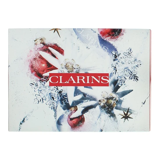 Clarins Energising Glow Gift Set 50ml Double Serum + 15ml Day Cream + 7 x 0.9ml Double Eye Serum