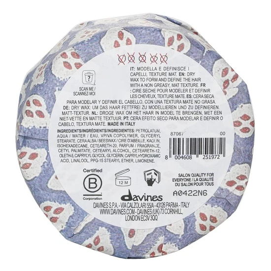 Davines More Inside This Is A Strong Dry Wax 75ml
