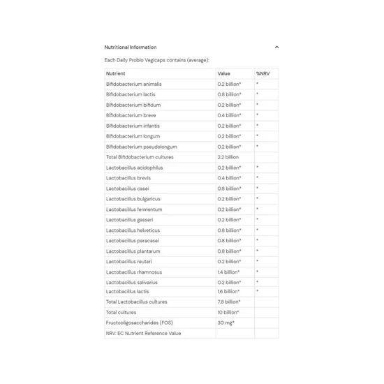 Health Aid Daily Probio Capsules 30 Capsules