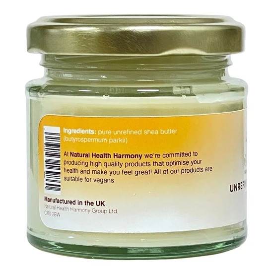Natural Health Harmony NHH Unrefined Shea Butter 100ml