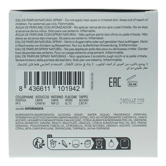 Reebok Iconic Statement White For Everyone Eau De Parfum 100ml
