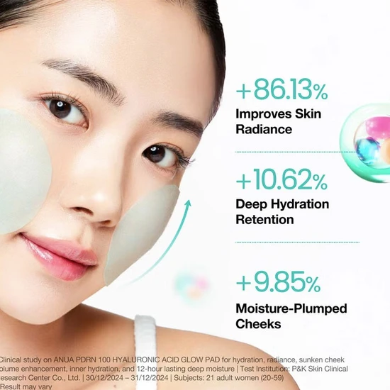 ANUA Pdrn 100 Hyaluronic Acid Glow Pad