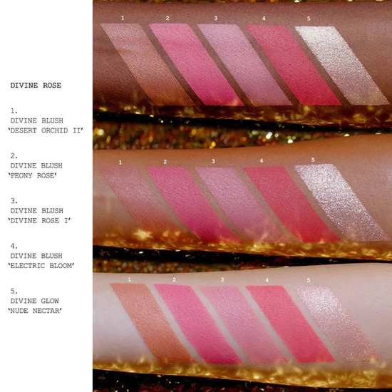 Pat McGrath Labs Celestial Nirvana Divine Blush + Glow Cheek Palette Divine Rose