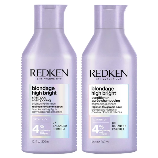 Redken Blondage High Bright Shampoo & Conditioner Duo 2 x 300ml