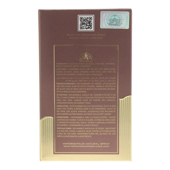 Paris Corner Date Caramel Eau De Parfum 100ml
