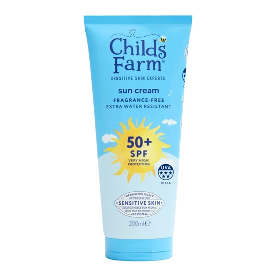 Childs Farm Sun Cream Fragrance Free SPF 50 200ml