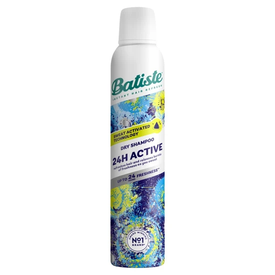 Batiste 24h Active Freshness Dry Shampoo 200ml