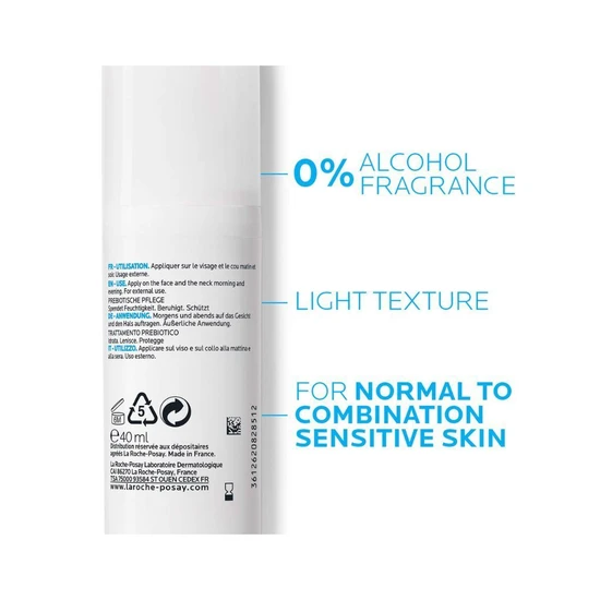 La Roche-Posay Toleriane Dermallergo Light Fluid Moisturiser 40ml