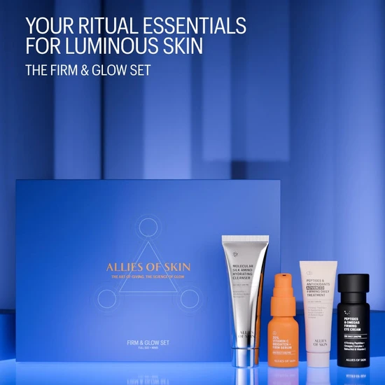 Allies of Skin Firm & Glow Routine Brightening Skin Care Kit