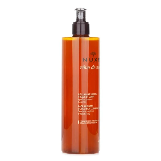 Nuxe Reve De Miel Face & Body Ultra-Rich Cleansing Gel Dry & Sensitive Skin 400ml