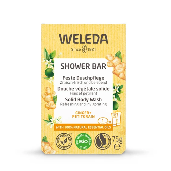 Weleda Shower Bar Ginger & Petitgrain